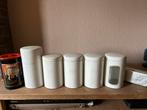 Set Koffie/thee/suiker/beschuit/hagelslag Brab., Verzamelen, Blikken, Ophalen, Koek(jes)