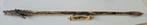 Vintage Balinese Dragon Blowgun Hand Carved Bovine Bone Chin, Ophalen of Verzenden