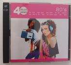 Alle 40 goed the 80's 2x cd, CD & DVD, CD | Compilations, Comme neuf, Enlèvement ou Envoi
