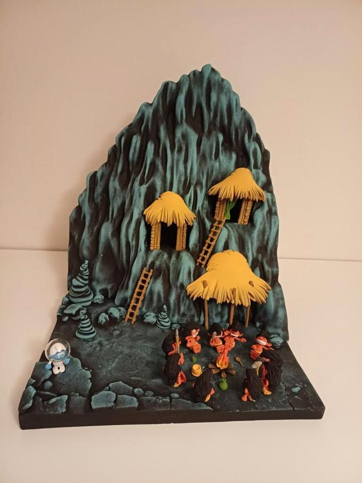 Fariboles Village Schlips (schtroumpfs), Verzamelen, Stripfiguren, Beeldje of Figuurtje, Smurfen, Ophalen