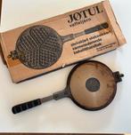 Jøtul wafelijzer vaffeljern - hartjesvorm, Huis en Inrichting, Ophalen, Zo goed als nieuw