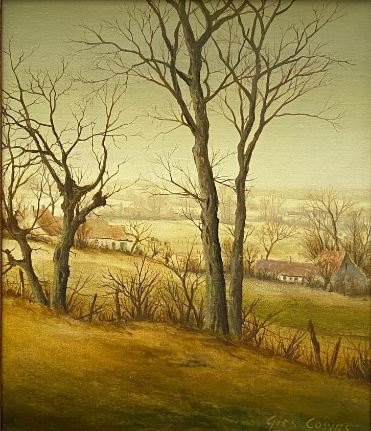 Schilderij Gies Cosyns, Antiek en Kunst, Kunst | Schilderijen | Klassiek, Ophalen