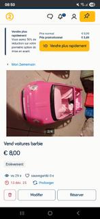 Vend voiture barbie, Enlèvement, Comme neuf, Barbie