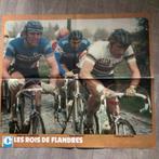 wielerposter  roger de vlaeminck maertens  eddy merckx, Verzenden, Zo goed als nieuw