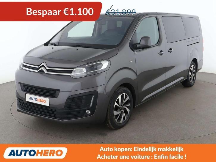 Citroën Jumpy 2.0 Blue-HDi Business Lounge XL (bj 2020), Auto's, Citroën, Te koop, Overige modellen, ABS, Achteruitrijcamera, Adaptive Cruise Control