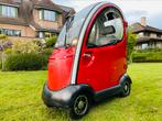 Overdekte Scootmobiel Elektrische Scooter Cabine car, Comme neuf, Pliant, Enlèvement ou Envoi, Fauteuil roulant électrique