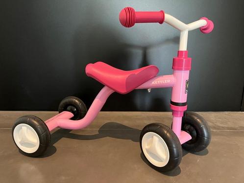 Kettler loopfiets Smoovy roos, Kinderen en Baby's, Speelgoed | Buiten | Voertuigen en Loopfietsen, Zo goed als nieuw, Loopfiets