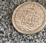 Pièce néerlandaise de 1944, 25 centimes, Envoi