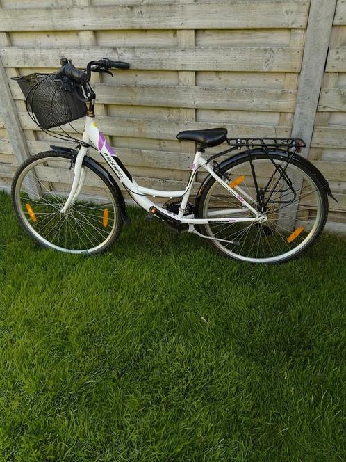 Meisjes fiets Muodyfox, Fietsen en Brommers, Fietsen | Meisjes, Zo goed als nieuw, 26 inch of meer, Versnellingen, Ophalen