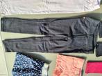 Zwarte stretch jeans broek 110-116, Enfants & Bébés, Vêtements enfant | Taille 110, Comme neuf, Enlèvement ou Envoi, Pantalon