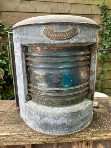 Scheepslamp stuurboord, Enlèvement, Utilisé