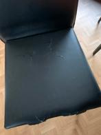 6 gescheurde leren stoelen, Antiek en Kunst, Ophalen