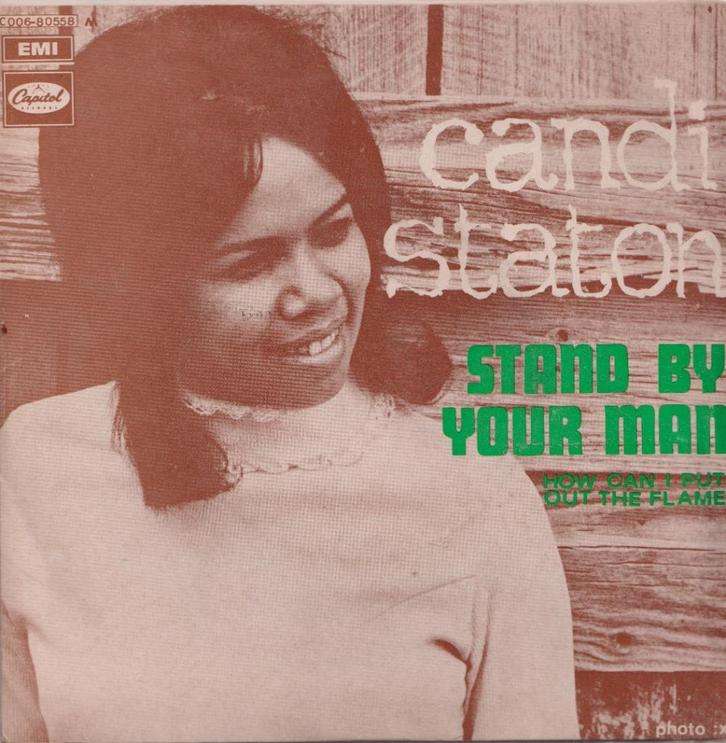 Candi Staton – Stand by your man – Single, Cd's en Dvd's, Vinyl Singles, Gebruikt, Single, Pop, 7 inch, Ophalen of Verzenden