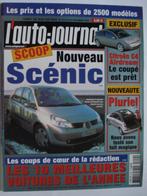 L'auto-journal 610 Renault Scénic Citroën C3 Pluriel C4 Coup, Envoi, Utilisé, Général