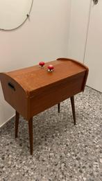 Vintage naaibox / opbergbox met indeling, Ophalen, Zo goed als nieuw