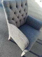 (Grijs)bruine fauteuil, Ophalen, Stof
