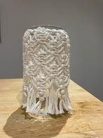 Vaas zelf bewerkt met macramé, Antiek en Kunst, Ophalen
