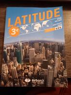 Latitude 3e Géographie - De boeck, Ophalen of Verzenden, Zo goed als nieuw