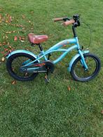 Kinderfiets Popal 16 inch Black Fighter, Ophalen, Zo goed als nieuw
