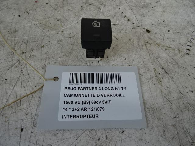 SCHAKELAAR Peugeot Partner (GC / GF / GG / GJ / GK), Auto-onderdelen, Dashboard en Schakelaars, Peugeot, Gebruikt