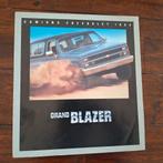CAMIONS CHEVROLET 1984  GRAND BLAZER, Ophalen of Verzenden, Nieuw, Chevrolet