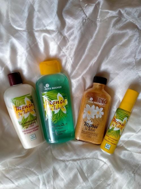Monoï de Tahiti :zelfbruincrème, glansolie, douche,haarspray, Handtassen en Accessoires, Uiterlijk | Lichaamsverzorging, Nieuw