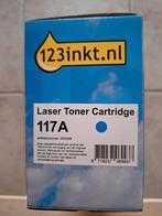 123inkt huismerk vervangt HP 117A (W2071A) toner cyaan, Enlèvement ou Envoi, Neuf, Toner, 1 2 3 inkt