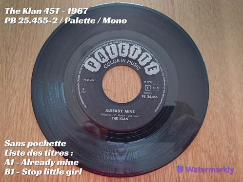 The Klan Already mine 45T - 1967, CD & DVD, Vinyles Singles, Utilisé, Single, 7 pouces, Enlèvement ou Envoi