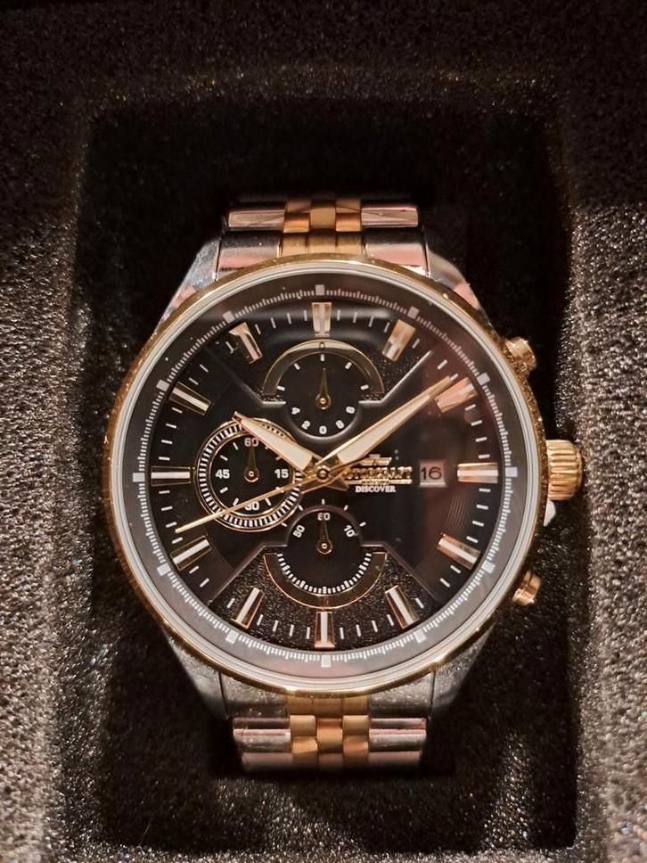 Herenhorloge Rotorcraft Discover RC4803, Handtassen en Accessoires, Horloges | Heren, Nieuw, Polshorloge, Ophalen of Verzenden