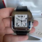 Cartier Santos 100 XL chronograaf horloge, Ophalen of Verzenden