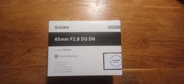 SIGMA 45mm F2.8 DG DN contemporary voor Sony E beschikbaar voor biedingen