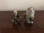 Set van 2 beeldjes Chinese vissers, Verzamelen, Beelden en Beeldjes, Ophalen of Verzenden