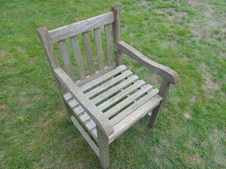 4 stoelen Roel Bois le Duc (teakhout) ; verlaagd in prijs!, Tuin en Terras, Tuinsets en Loungesets, Gebruikt, Tuinset, Teakhout