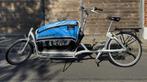 Bakfiets Gazelle Cabby, Fietsen en Brommers, Ophalen, Gebruikt, Opvouwbaar, 2 kinderen