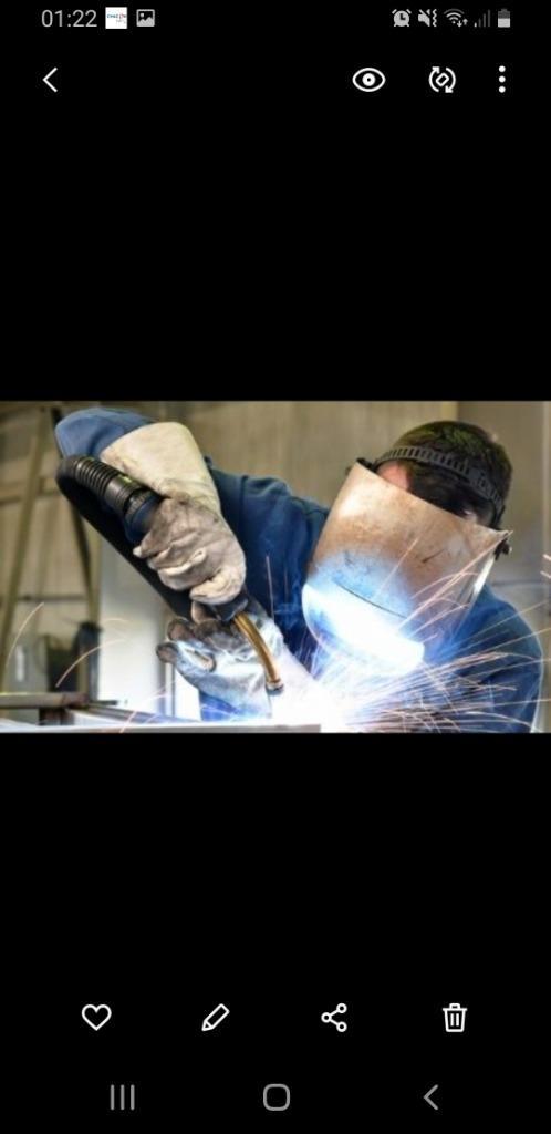 Soudeur tig agréé 20ans de experience aluminium inox acier f, Doe-het-zelf en Bouw, Metalen, Nieuw, Aluminium, Ophalen of Verzenden