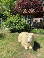 (Tuin)Beeld texel schaap, eye catcher tuin, boerderij, 55 cm, Ophalen, Nieuw, Kunststof, Dierenbeeld