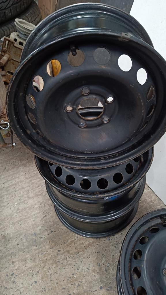 Jantes en acier pour pneus d'hiver, pas 5x114,3, Autos : Pièces & Accessoires, Pneus & Jantes, Jante(s), 4 Saisons, 15 pouces