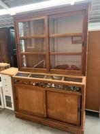 Teak buffet kast, Huis en Inrichting, Kasten | Buffetkasten, Ophalen, 100 tot 150 cm, Teakhout, Zo goed als nieuw