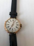Gouden 18 K antiek damesuurwerk, Handtassen en Accessoires, Horloges | Dames, Ophalen