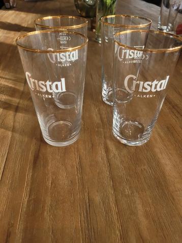 10+ Cristal bierglazen 25cl te koop! beschikbaar voor biedingen