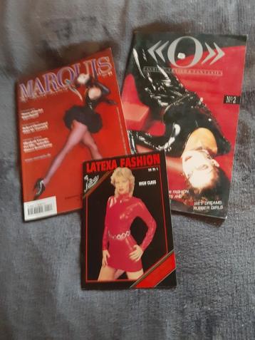 livres fétichisme "o" + "Marquis" + LATEXA fashion"