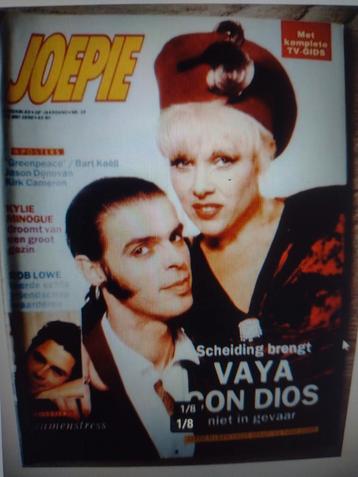 JOEPIE MAGAZINE 1990: VAYA CON DIOS-KIM WILDE-KYLIE MINOGUE beschikbaar voor biedingen