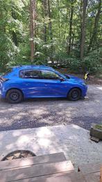 Peugeot 208, Auto's, Euro 5, Zwart, Blauw, Leder en Stof