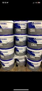 Sigma witte verf 10 liter, Doe-het-zelf en Bouw, Ophalen, Zo goed als nieuw, Verf