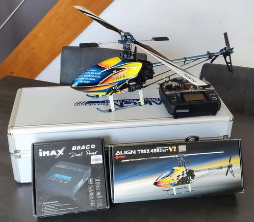 T-Rex 450 + Futaba T8J en accessoires. Klaar om te vliegen!, Hobby en Vrije tijd, Modelbouw | Radiografisch | Helikopters en Quadcopters