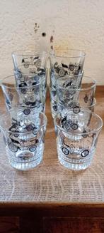 Lot de 12 verres à Whisky huile Mobil voiture, Enlèvement ou Envoi, Comme neuf, Ustensile