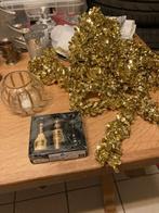 Allerlei kerstgerief goud kleur nog nieuw alles voor 2 euro, Enlèvement, Neuf