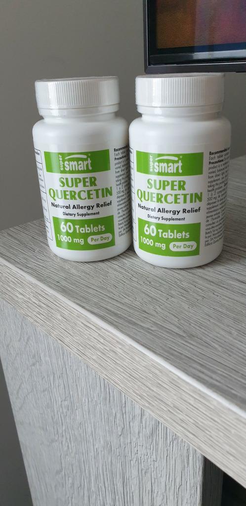 2 Super Quercetine Supersmart doosjes, Sport en Fitness, Gezondheidsproducten en Wellness, Nieuw, Ophalen of Verzenden