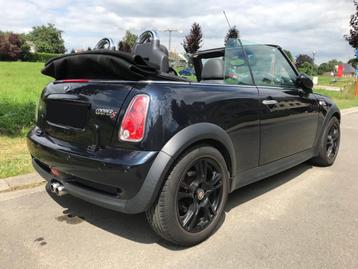 Mini Cooper S Cabriolet FullCuir 1Prop Volleder 1e Eigenaar, Autos, Cuir, Achat, Cabriolet, Boîte manuelle