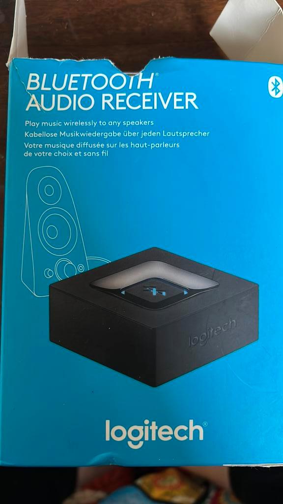 Logitech Bluetooth Audio Receiver, TV, Hi-fi & Vidéo, Lecteurs multimédias, Comme neuf, Enlèvement